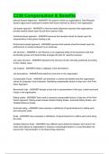 C236 Compensation & Benefits &vert;ACTUAL EXAM 2023&sol;2024&vert;A&plus;Questions & Answers &vert;100&percnt; Verified Answers&vert;Pass Guarantee&excl;&excl;&excl;