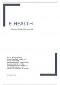 ehealth literatuurstudie jaar 2