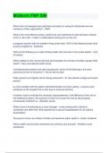  FNP Practice Questions and answers 2023&sol;full solution&sol;A&plus; grade