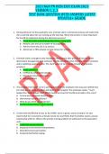 TEST BANK QUESTION WITH ANSWERS LATEST UPDATEA&plus; GRADE