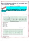 NEW 2023 Relias Dysrhythmia Basic A Test 2023 _ Questions And Correct Answers