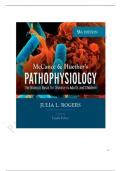 Test Bank Pathophysiology The Biologic Basis for Disease in Adults and Children 9th edition 2023/2024