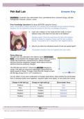 Gizmos - Pith Ball Lab Answer key 100� Correct - TOP RATED 2022.pdf
