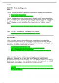 BIOS 390 Molecular Biology Week 1-7 Exam Study Guide with Lab Reports- Complete Guide (Download to