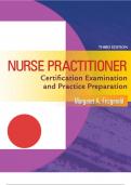 Nurse Practitioner Certification Examination and Practice Preparation 3rd Edition