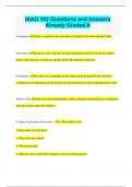 IAAO 102 Questions and Answers Already Graded A
