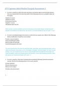 ATI Capstone Adult Medical Surgical Assessment 1 2023&sol;2024