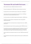 TENNESSEE EXAM PACKAGE DEAL WITH COMPLETE SOLUTIONS GRADED A&plus;
