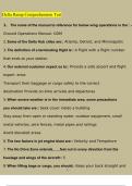 Delta Ramp Comprehension Test Questions and Answers Latest &lpar;2023 &sol; 2024&rpar; &lpar;Verified Answers&rpar;