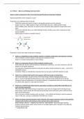 Water - AQA A Level Biology Summary notes 