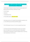 ACCS Oakes practice Exam Questions and Answers Rated A&plus;
