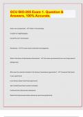GCU BIO-205 Exam 1&period; Question & Answers&comma; 100&percnt; Accurate&period;