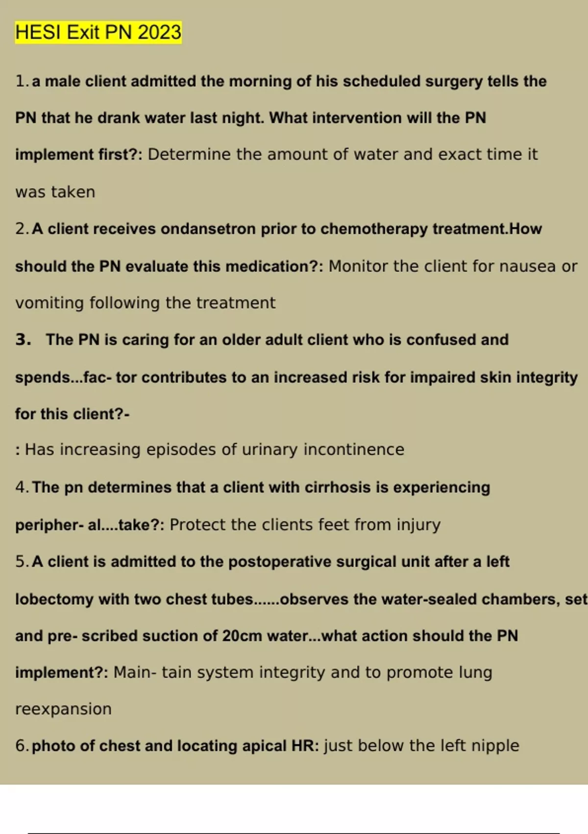 HESI EXIT EXAM PN TEST BANK QUESTIONS AND ANSWERS HESI PN EXIT hesi-exit-exam-pn-test-bank-questions-and-answers-hesi-pn-exit
