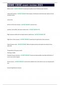 NBME CBSE exam review 2023&period;docx