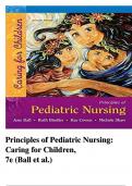 Principles of Pediatric Nursing Caring for Children 7th Edition