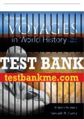 Test Bank For Voyages in World History - 3rd - 2017 All Chapters - 9781305583009
