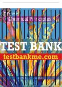 Test Bank For Chemical Principles - 8th - 2017 All Chapters - 9781305581982