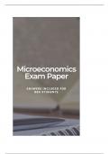 Exam paper for Microeconomics in BBA (with Answers)