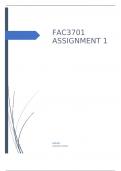 FAC3701 ASSIGNMENT 1