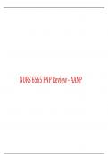 NURS 6565 FNP Review-AANP
