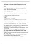 General Chairside Assisting &lpar;Board Exam&rpar;