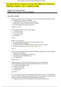 Test Bank Basic Geriatric Nursing 7th Edition by Patricia A&period; Williams Chapter 1-20 &vert; Complete Guide