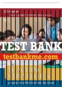 Test Bank For Teaching Strategies: A Guide to Effective Instruction - 11th - 2018 All Chapters - 9781305960787