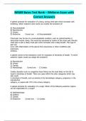 Test bank for NR509 Bates Midterm Exam&period; Questions with Correct Answers