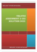 TRL3702 ASSIGNMENT 2 S2 2023