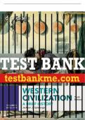 Test Bank For Western Civilization&colon; A Brief History&comma; Volume II since 1500 - 10th - 2020 All Chapters - 9780357026748