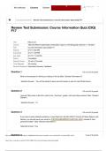 BIO 204  Review Test Submission: Course Information Quiz (CIQ) F17 | ALL ANSWERS ARE CORRECT