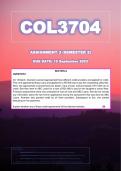 COL3704 Assignment 3 [Answers] Semester 2 - Due: 15 September 2023