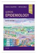 Test Bank for Gordis Epidemiology 6th Edition by David D Celentano&vert;&vert;ISBN-10 0323552293&vert;&vert;ISBN-13 978-0275972165&vert;&vert;All Chapters&vert;&vert;A&plus; guide
