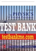 Test Bank For Physics of Everyday Phenomena, 10th Edition All Chapters - 9781260718935