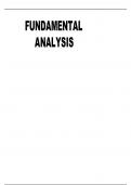 FUNDAMENTAL ANALYSIS, ECONOMY ANALYSIS, Industry analysis, Michael Porter’s 5 Force Model, 