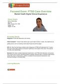 Shadow Health Focused Exam  PTSD Case Overview Nicole Diaz Mental Health Digital Clinical Experience