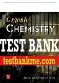 Test Bank For Organic Chemistry with Biological Topics, 6th Edition All Chapters - 9781260325294