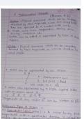 Class notes :,Mathematics and physics   Vector