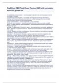 Prof Com CBE&sol;Final Exam Review 2023 with complete solution graded A&plus;