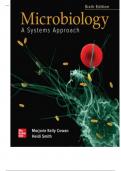 Microbiology&colon; A Systems Approach&comma; 6th Edition &lpar;Cowan&comma;2020&rpar; Chapter 1 - 25  Test Bank 