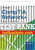 Test Bank For CompTIA Network+ Guide to Networks - 9th - 2022 All Chapters - 9780357508138