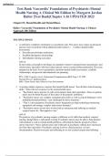 Test Bank Varcarolis' Foundations of Psychiatric-MentalHealth Nursing A Clinical 9th Edition by Margaret JordanHalter &vert;Test Bank&vert;Chapter 1-36 UPDATED 2023