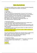 Relias Dysrhythmia Basic A Version 1 &lpar;292 Q&A with Rational and rhythm strips&rpar;&colon; 2023-24 &lpar;Best exam preparation document&rpar;