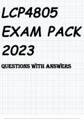 LCP4805 EXAM PACK 2023
