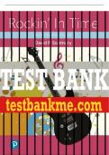 Test Bank For Rockin' In Time 9th Edition All Chapters - 9780137556786