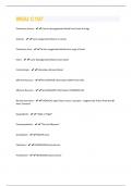 WGU C107 bundled exams with complete solution graded A&plus;