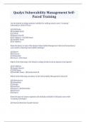Qualys Vulnerability Management Self-Paced Training