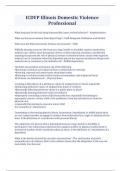 ICDVP Illinois Domestic Violence Professional