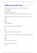 SIE  Bundled Exams with complete solution