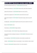 WEB WOC Seminars review exam 2023&period;docx